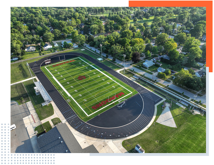 Parks and recreation design services provided by Fehr Graham in Illinois